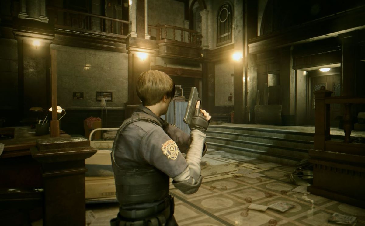 resident evil 2 graphics mod