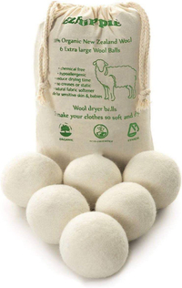 Nepal Handmade Natural Wool Dryer Balls. View at Amazon