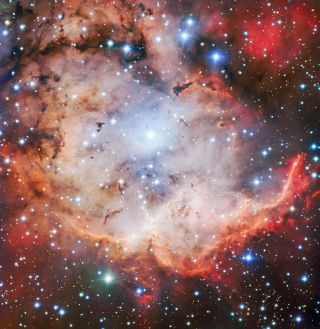 A new photo of the Skull and Crossbones nebula was recently snapped by the ESO's Very Large Telescope.