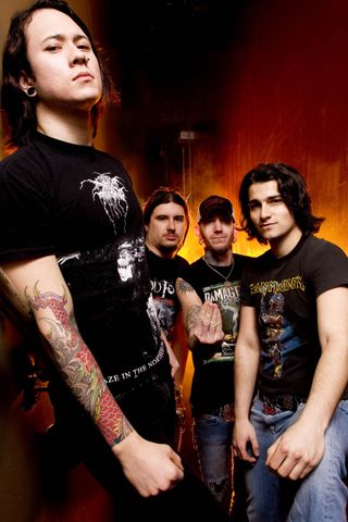Crusaders, an impossibly young looking Trivium in 2006