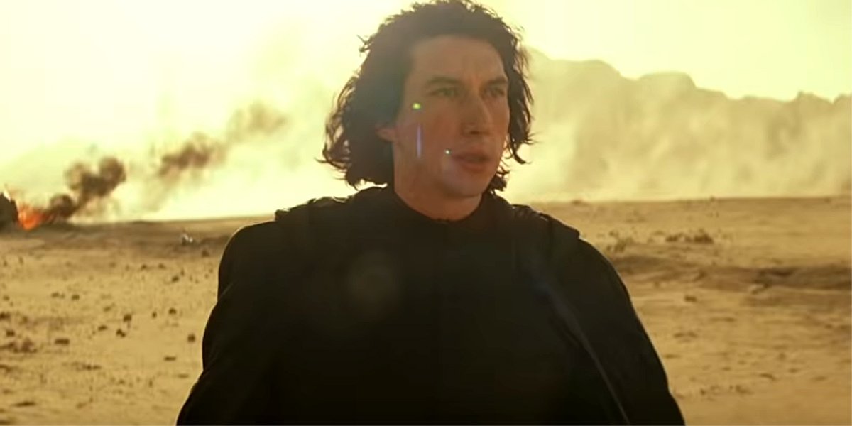 Adam Driver as Kylo Ren in Star Wars: The Rise of Skywalker &quot;She&quot; TV spot