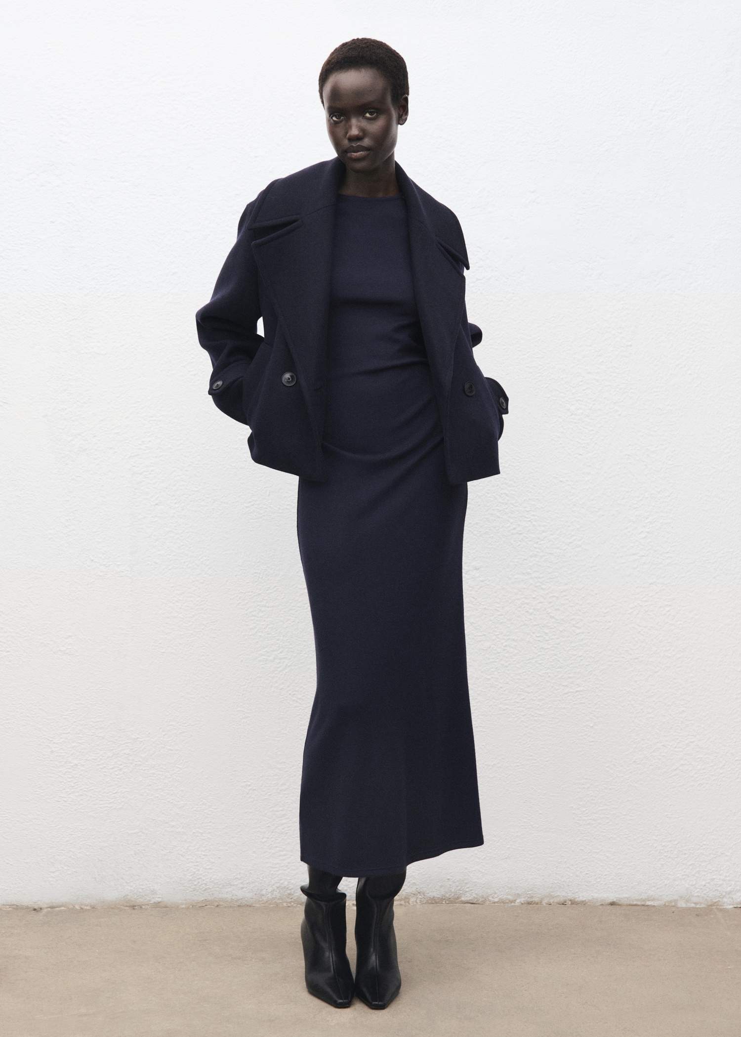 Ruched Fitted Dress - Women | Mango United Kingdom