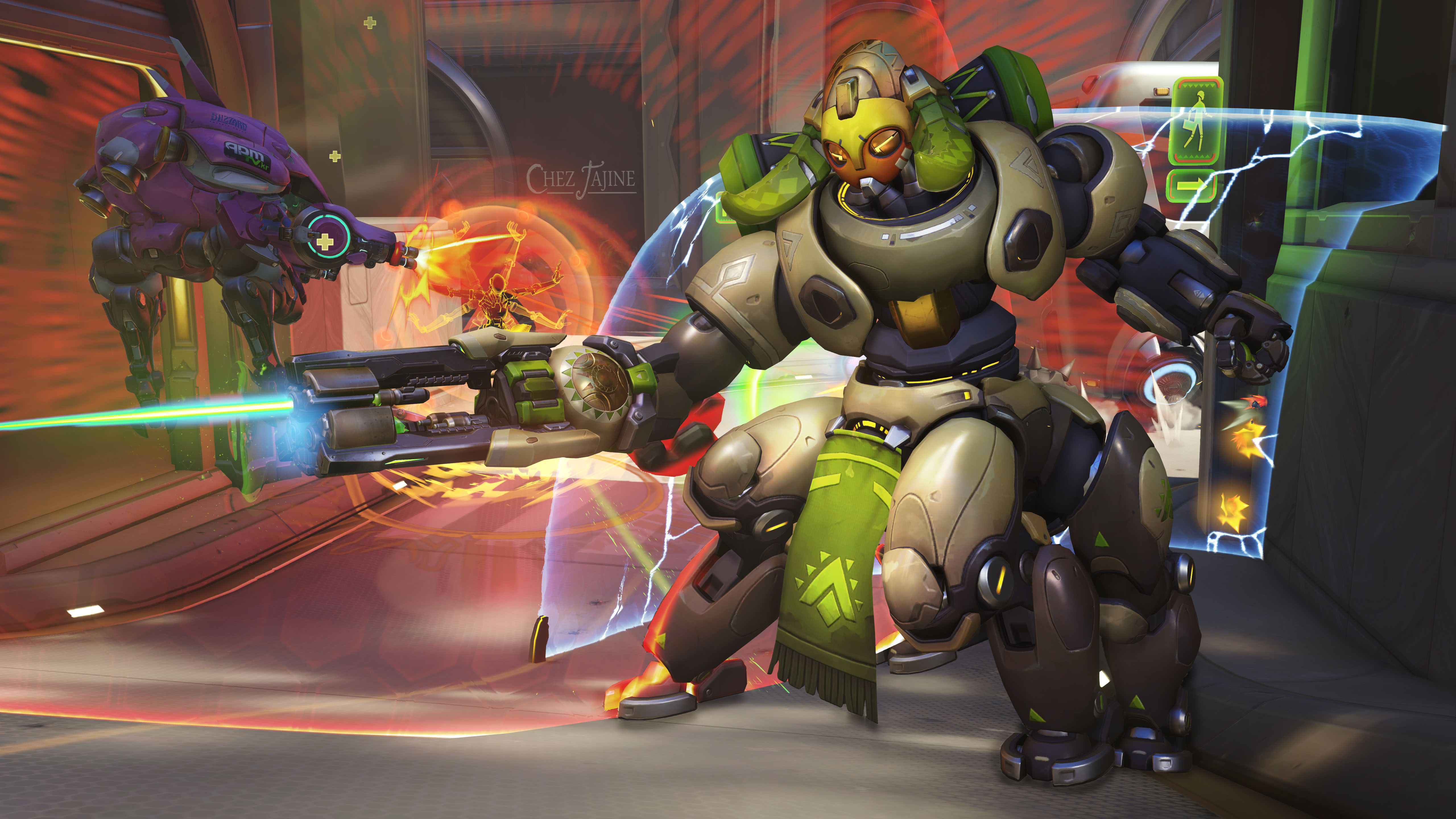 Orisa abilities list here s what Overwatch s new tank can do PC