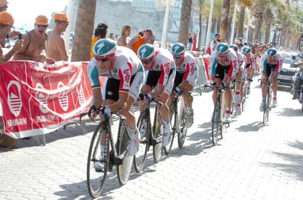 Omega Pharma-Lotto have put Jurgen Van Den Broeck in a decent starting position.