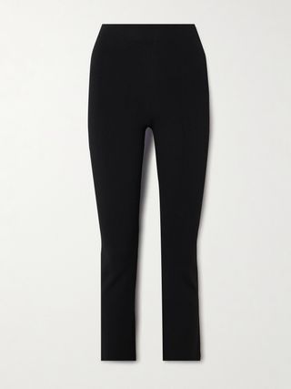 Gerade Hose aus Stretch-Jersey von Sid