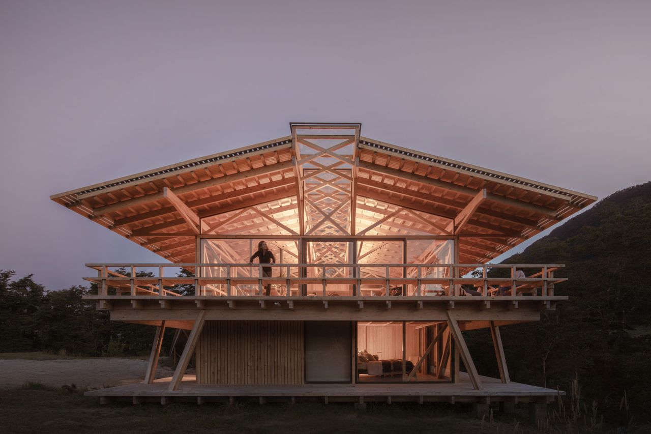 Rinihue House exterior views at Chile