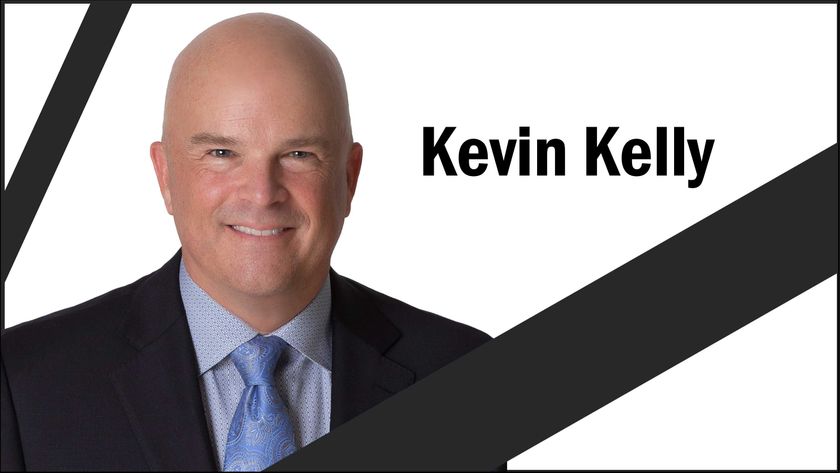 Smiling headshot of Pro AV veteran Kevin Kelly.