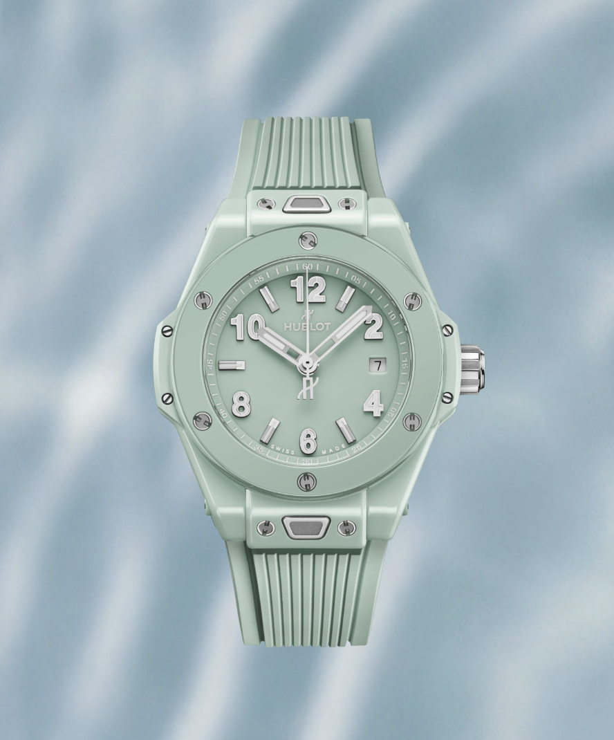 Hublot, Big Bang Mint Green Ceramic 33 Mm