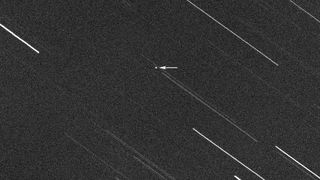 Asteroid 2022 GN1 photographed by Italian astronomer Gianluca Masi.