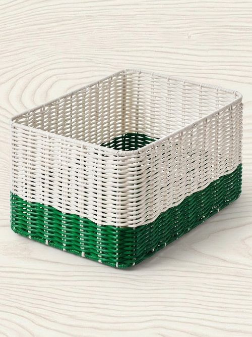 Djurtr&auml;nare Basket - White/Green