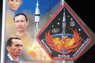 Walt Cunningham's Apollo 7 anniversary patch.