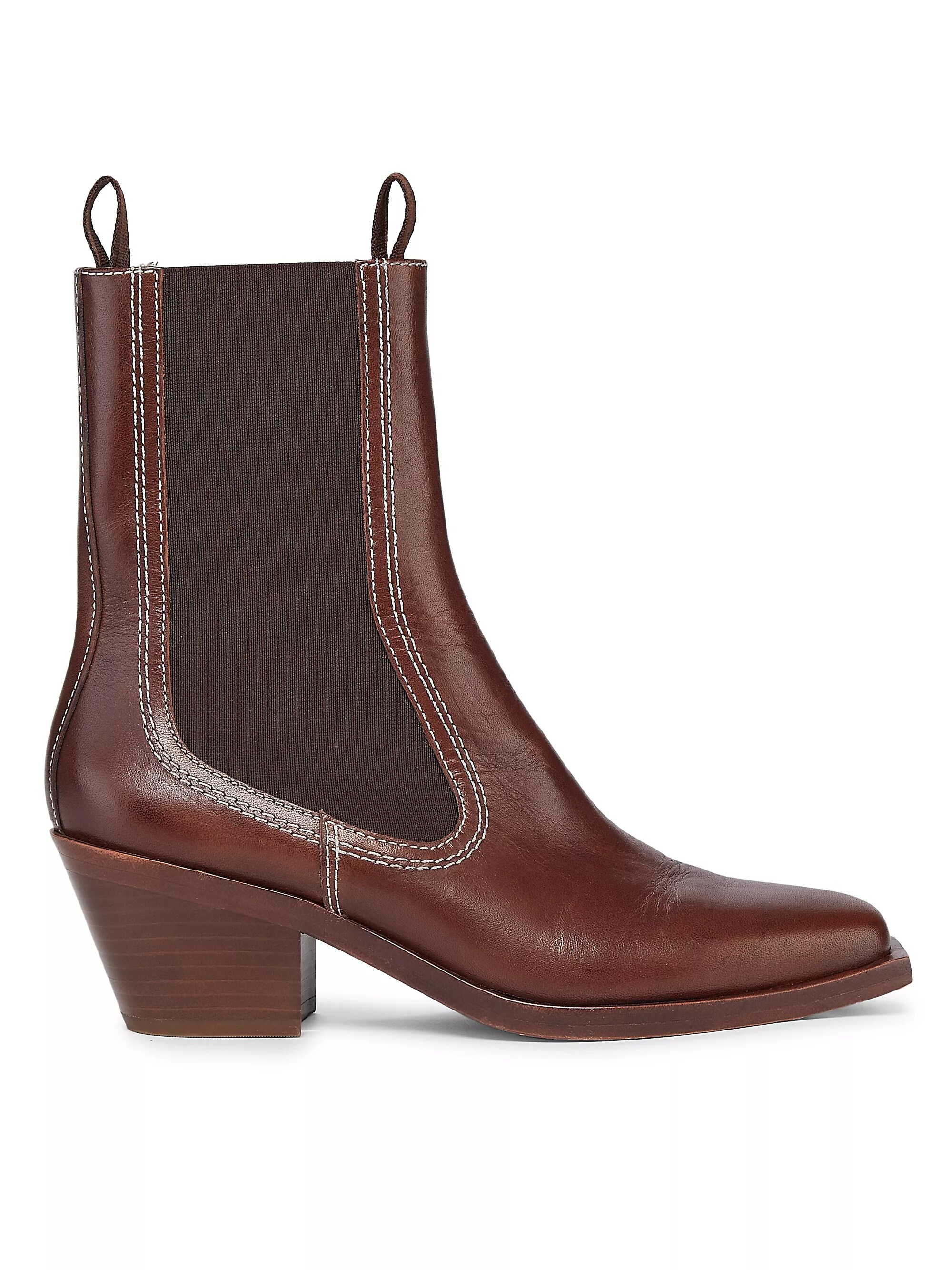Nat 60mm Western Ankle Boots