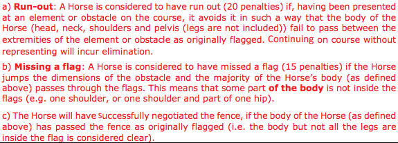 New FEI flag rule 2019
