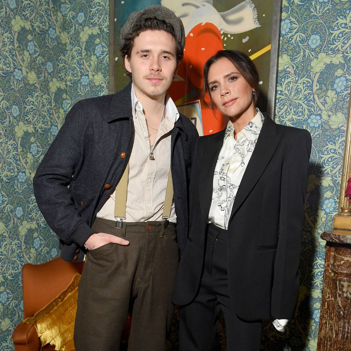 Estranged family: Brooklyn Beckham with his parents, Victoria Beckham and David Beckham, who he has reportedly unfollowed due to family estrangement 