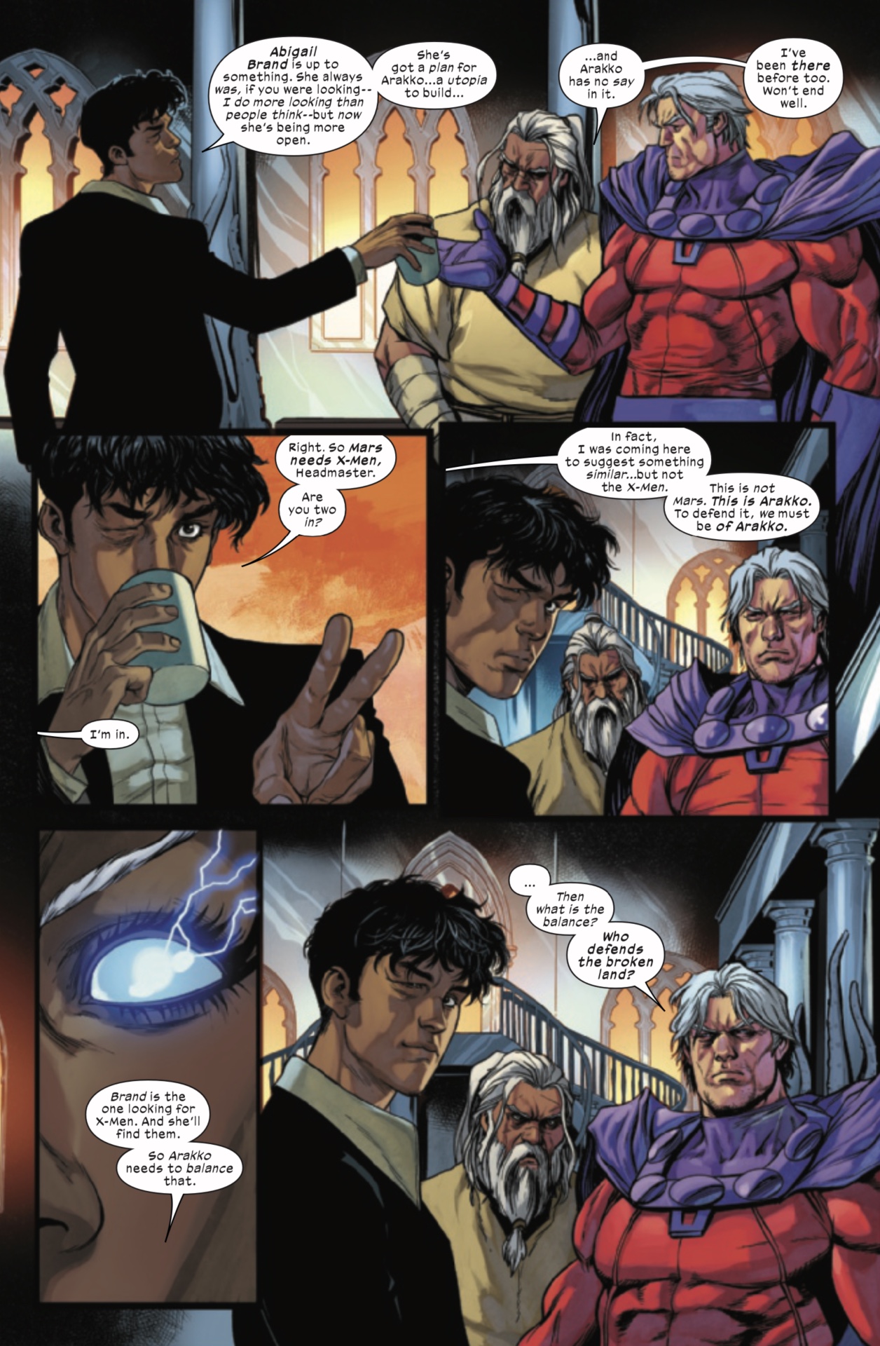 X-Men Rojo #1 Página