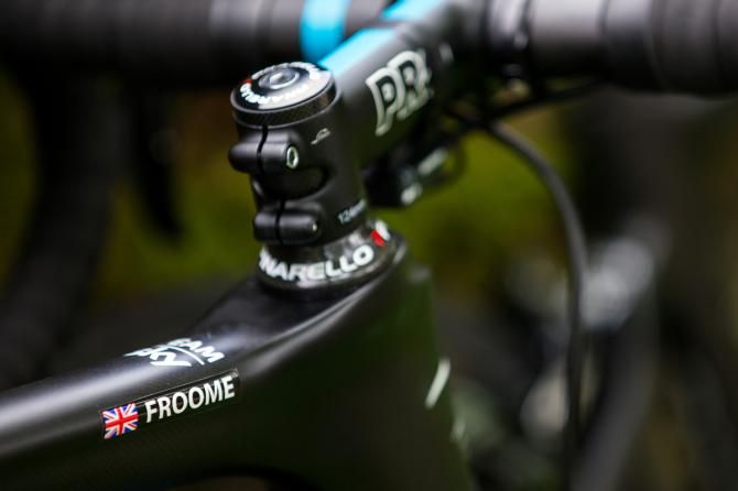 Chris Froome's Pinarello race bike