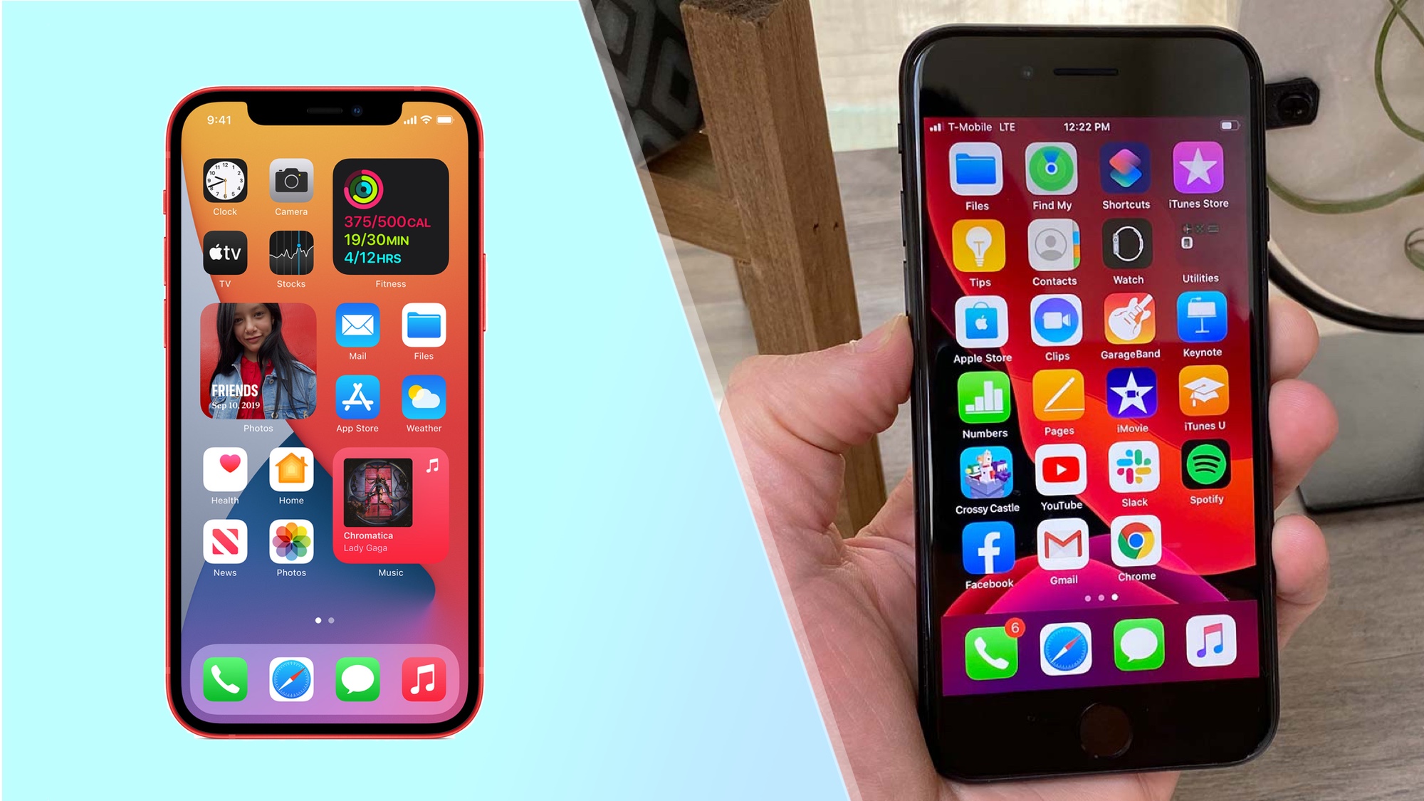 iPhone 12 mini vs iPhone SE