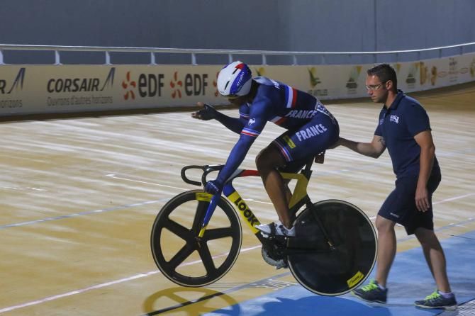 Gregory Bauge (France) delighted the Guadeloupe crowds with victory in the sprint.