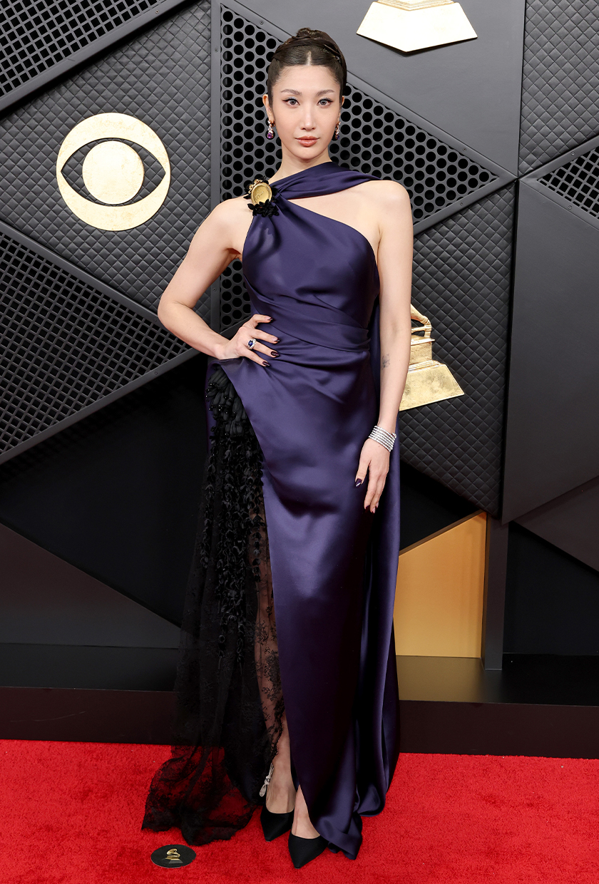 Grammys red carpet 2026 EJAE