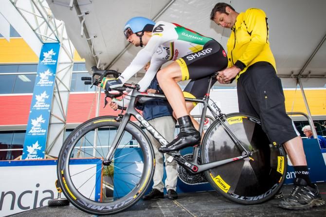 Ramunas Navardauskas (Garmin-Sharp) is one of the weeks favorites