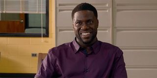 Kevin Hart's Teddy Walker smiling in Night School