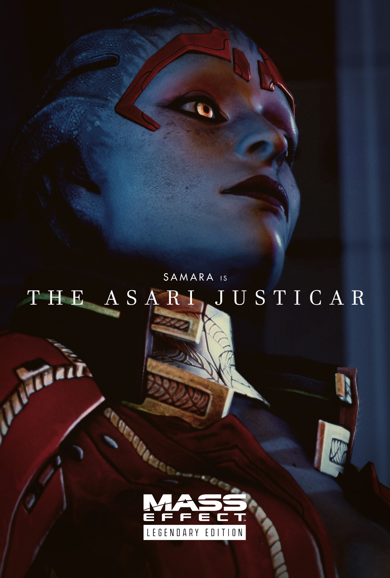 Mass Effect character posters