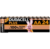 Duracell Plus AA Batteries (24 Pack)