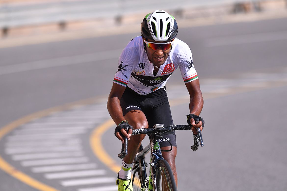 Merhawi Kudus attacked on the climb