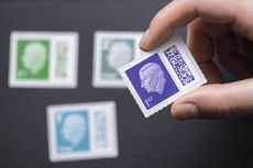 New barcoded stamps with King Charles' III official portrait