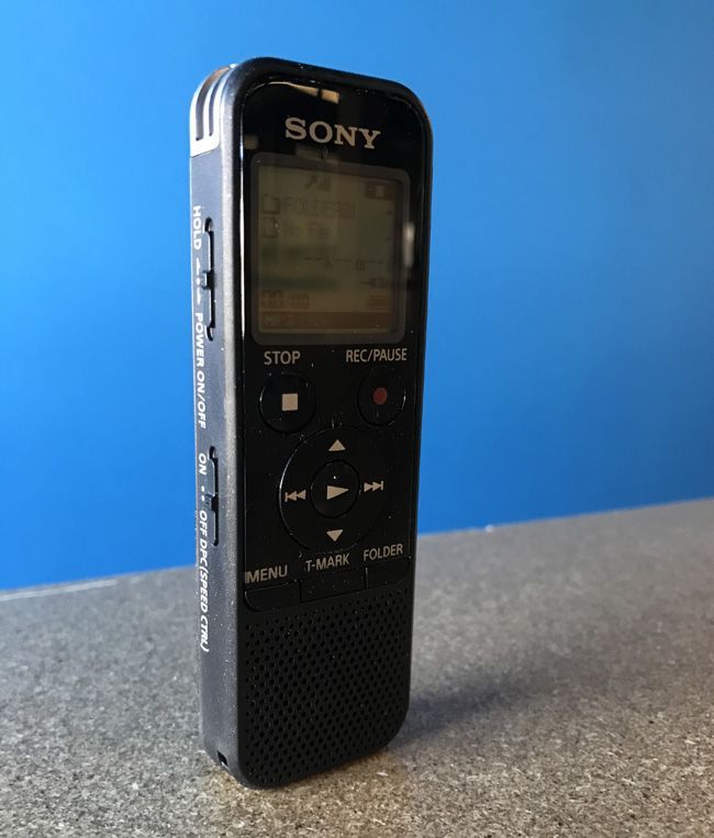 Sony ICD-PX440 image: The A-B function allows you to repeat a section of audio on a loop.