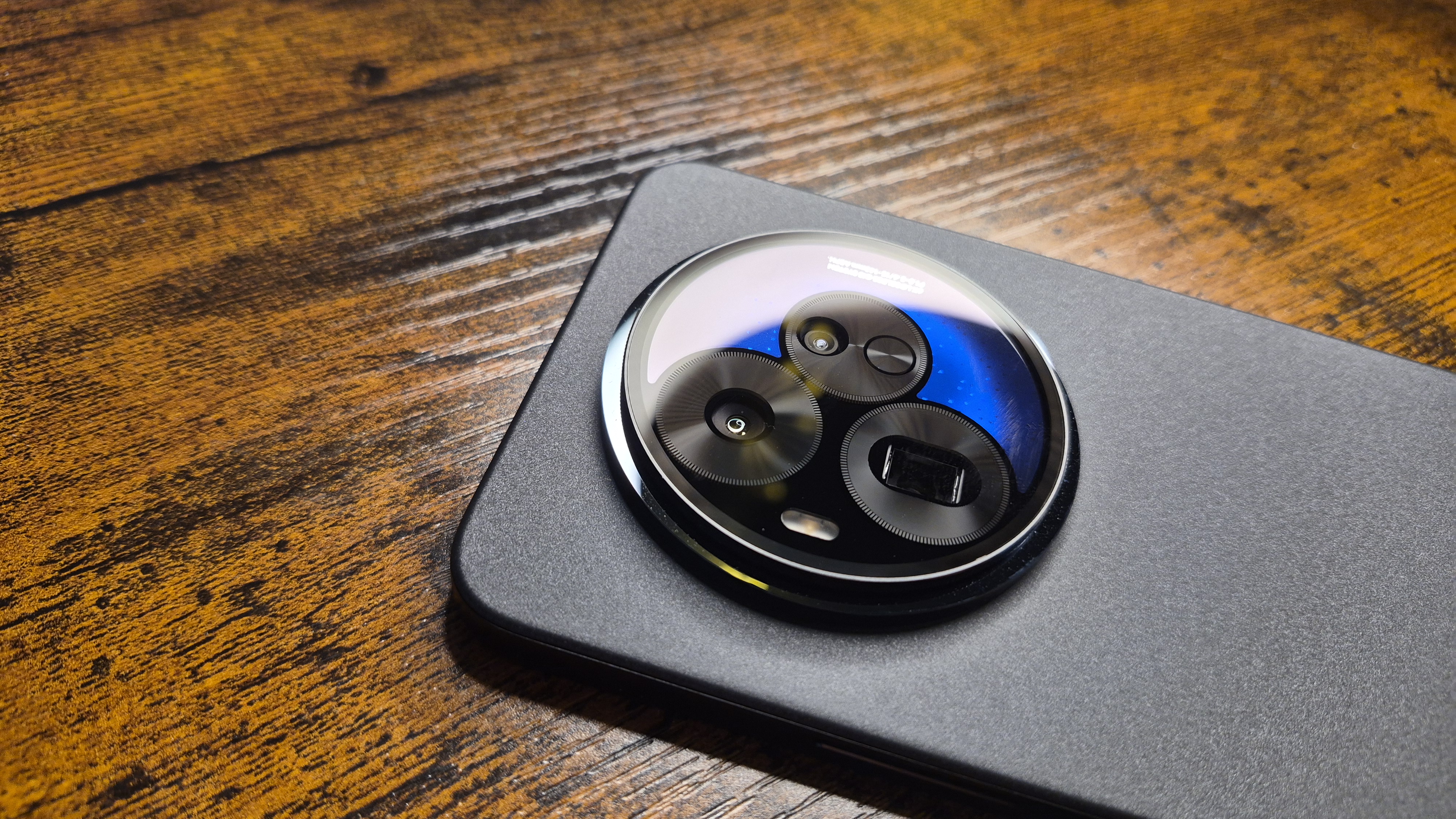 The TCL Nxtpaper 60 Ultra on a desk