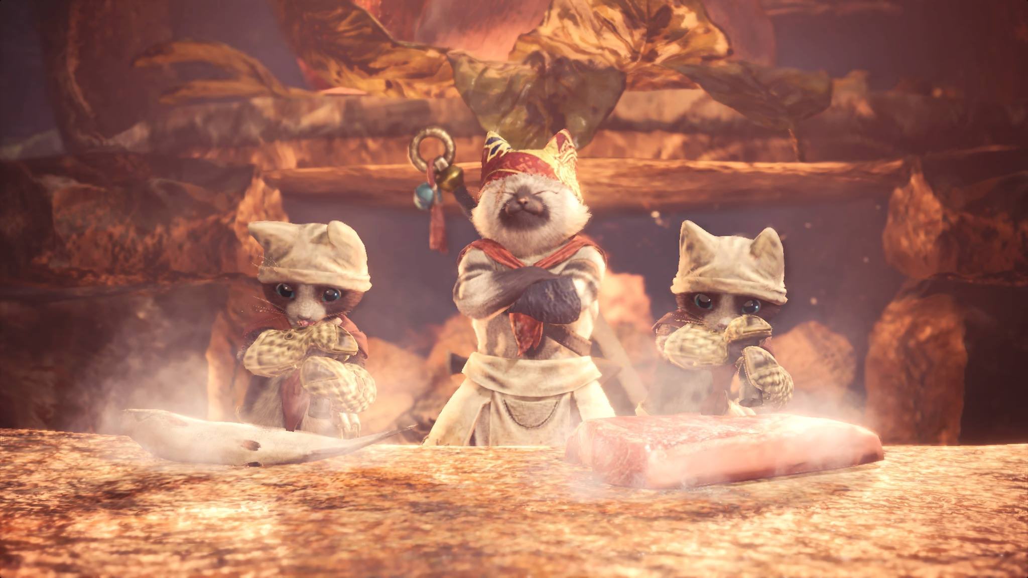 Meowscular chef