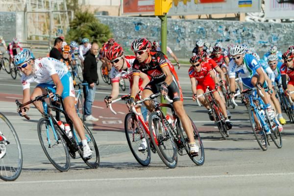 Alejandro Valverde seemed very relaxed during the stage, probably thinking more of the overall