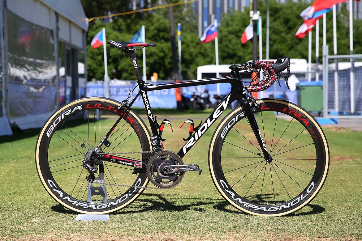 Thomas De Gendt's Lotto Soudal 2017 Ridley Helium SLX