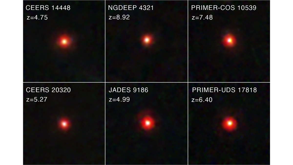 James Webb Space Telescope Sees Little Red Dots Feeding Black Holes 