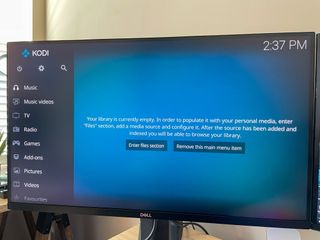 Kodi Interface Raspberry Pi