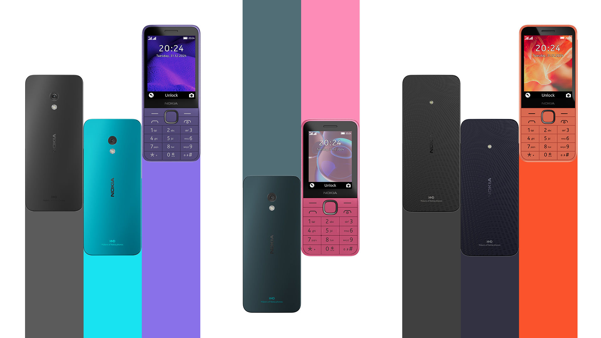 Nokia candybar phones from HMD