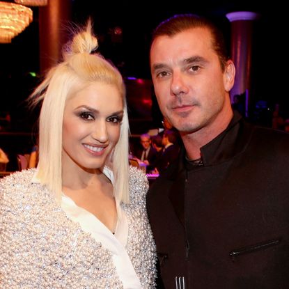 Gwen Stefani (L) and Gavin Rossdale attend the PEOPLE Magazine Awards at The Beverly Hilton Hotel on December 18, 2014 in Beverly Hills, California. 