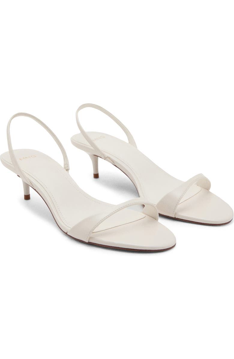 Kitten Heel Slingback Sandal