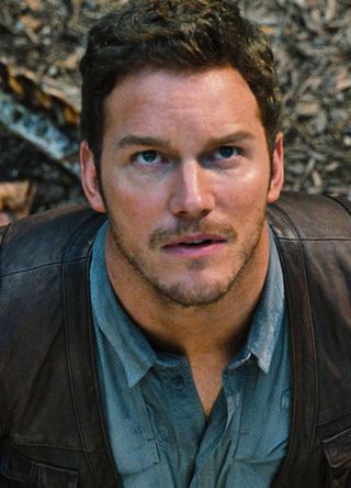 Chris Pratt in Jurassic World.