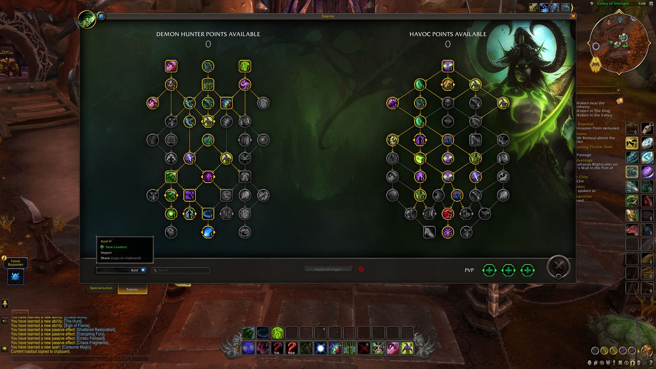 Dragonflight talent tree