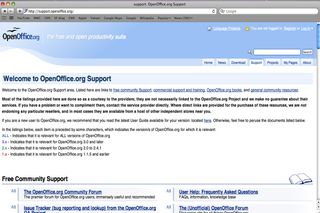 Open Office support