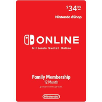 Nintendo Switch Online 12-Month Family Membership &amp; SanDisk 128GB memory card | $102.98