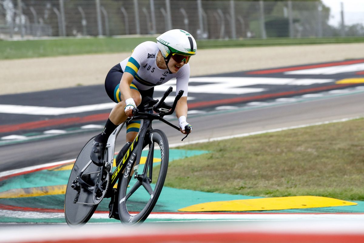 Road World Championships Imola 2020 - Women Elite Time Trial - Imola - Imola 31,7 km - 24/09/2020 - Grace Brown (Australia) - photo Roberto Bettini/BettiniPhoto&Acirc;&copy;2020