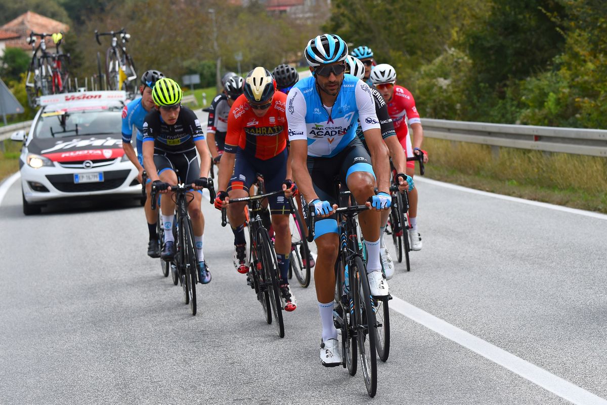 Ruben Plaza (Israel Cycling Academy) in the break