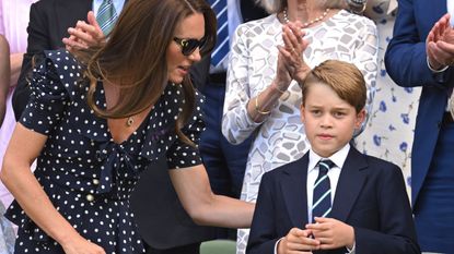 Prince George suit Wimbledon