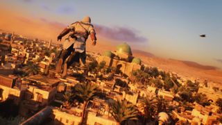 Screenshot van de stad Baghdad in Assassin's Creed Mirage