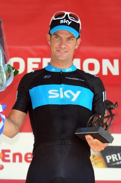 Stage winner Gregory Henderson (Team Sky)