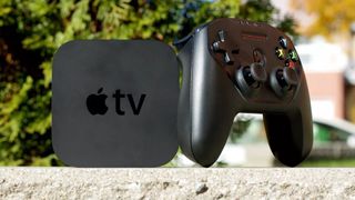 Apple TV and controller