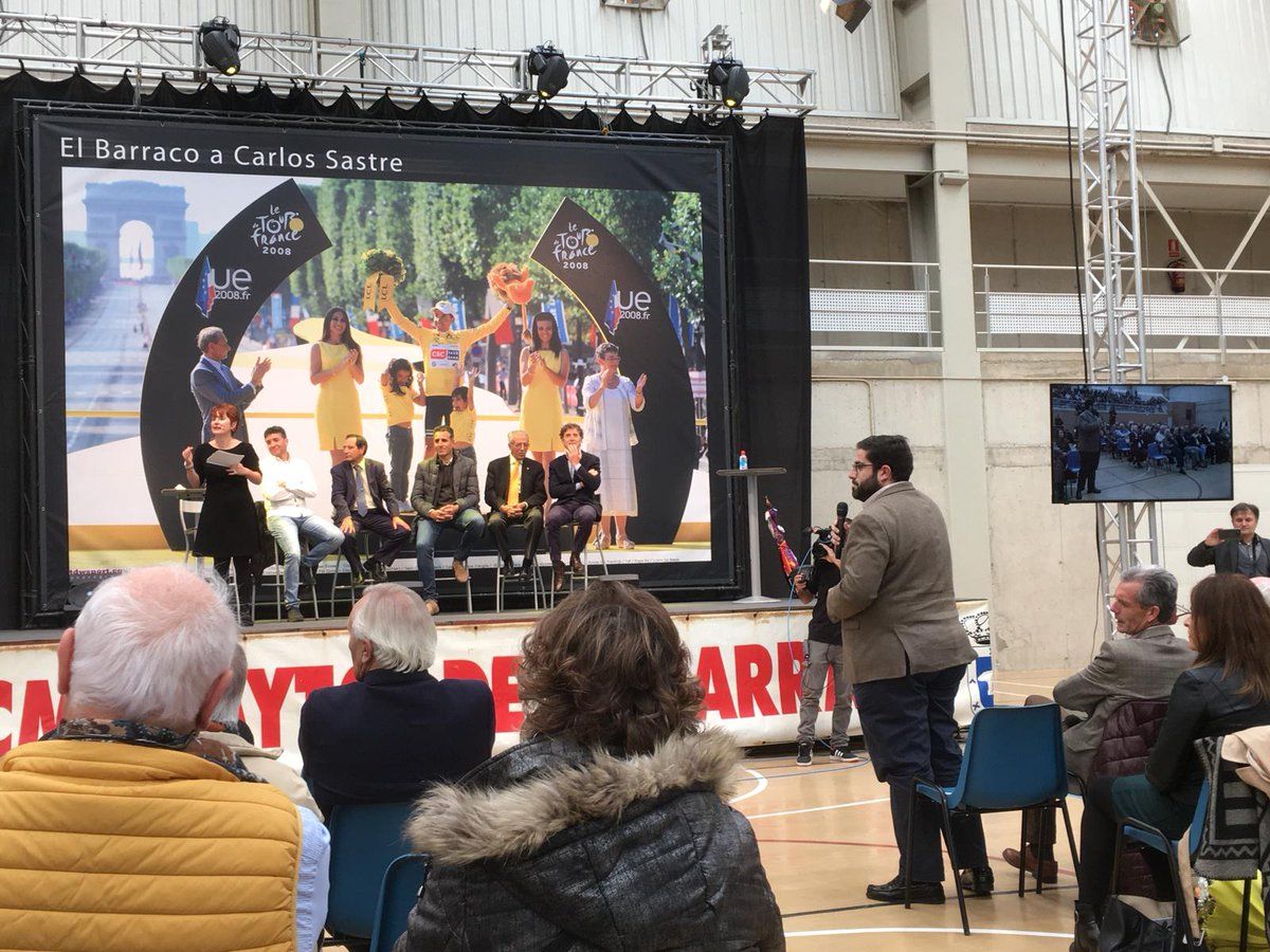 The ceremony was held at the town hall in El Barraco
